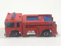 1982 Hot Wheels Fire Eater Red Fire Truck Die Cast Toy Car Vehicle BW Blue Lights Malaysia