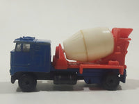 Summer Marz Karz Kenworth K100 Style Cement Truck Blue Red White 1/90 Scale Die Cast Toy Car Vehicle Made in Hong Kong