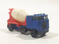 Summer Marz Karz Kenworth K100 Style Cement Truck Blue Red White 1/90 Scale Die Cast Toy Car Vehicle Made in Hong Kong