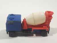 Summer Marz Karz Kenworth K100 Style Cement Truck Blue Red White 1/90 Scale Die Cast Toy Car Vehicle Made in Hong Kong