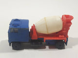 Summer Marz Karz Kenworth K100 Style Cement Truck Blue Red White 1/90 Scale Die Cast Toy Car Vehicle Made in Hong Kong
