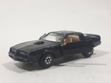 Vintage Yatming No. 1060 Pontiac Trans-Am Firebird Black Die Cast Toy Muscle Car Vehicle with Opening Doors