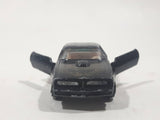 Vintage Yatming No. 1060 Pontiac Trans-Am Firebird Black Die Cast Toy Muscle Car Vehicle with Opening Doors