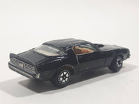 Vintage Yatming No. 1060 Pontiac Trans-Am Firebird Black Die Cast Toy Muscle Car Vehicle with Opening Doors