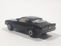 Vintage Yatming No. 1060 Pontiac Trans-Am Firebird Black Die Cast Toy Muscle Car Vehicle with Opening Doors