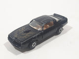 Vintage Yatming No. 1060 Pontiac Trans-Am Firebird Black Die Cast Toy Muscle Car Vehicle with Opening Doors