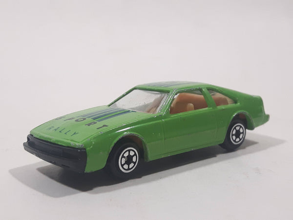 Vintage Yatming No. 1036 Toyota Celica #36 Rally Sport Green Die Cast Toy Race Car Vehicle