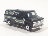 Vintage Yatming No. 899 Bedford CF Delightful Van Black Die Cast Toy Car Vehicle