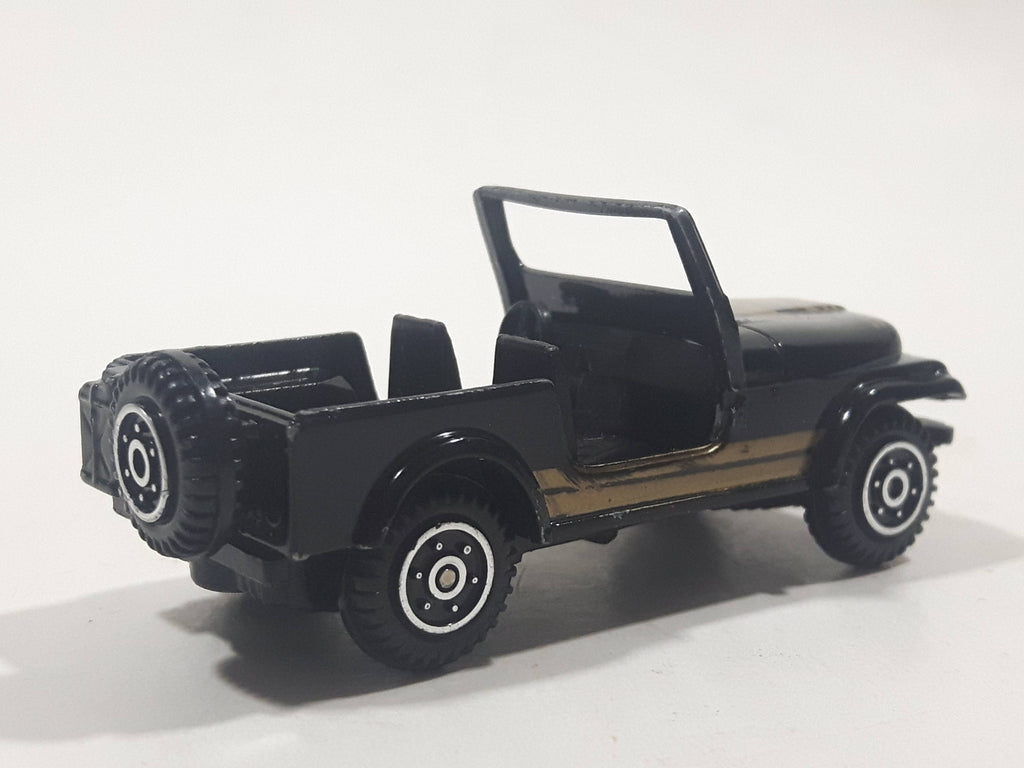 Vintage 1980s Yatming No. 1608 Jeep CJ7 Dark Green Die Cast Toy Car Ve ...