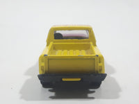 1998 JGI Subway Stepside Pickup Truck Yellow and Purple Die Cast Toy Car Vehicle