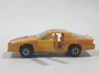 Vintage Yatming No. 1086 1983 Chevy Camaro Z28 Yellow Die Cast Toy Car Vehicle