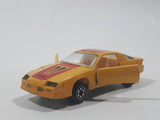 Vintage Yatming No. 1086 1983 Chevy Camaro Z28 Yellow Die Cast Toy Car Vehicle