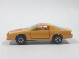 Vintage Yatming No. 1086 1983 Chevy Camaro Z28 Yellow Die Cast Toy Car Vehicle