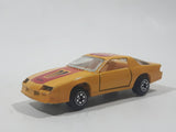 Vintage Yatming No. 1086 1983 Chevy Camaro Z28 Yellow Die Cast Toy Car Vehicle