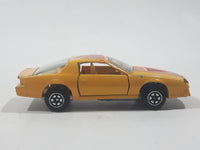 Vintage Yatming No. 1086 1983 Chevy Camaro Z28 Yellow Die Cast Toy Car Vehicle