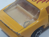 Vintage Yatming No. 1086 1983 Chevy Camaro Z28 Yellow Die Cast Toy Car Vehicle