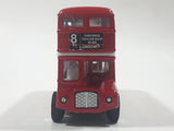 Best of British TC 35883 Route Master Double Decker Bus Red Pullback Friction Motorized Die Cast Toy Car Vehicle