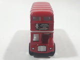 Best of British TC 35883 Route Master Double Decker Bus Red Pullback Friction Motorized Die Cast Toy Car Vehicle