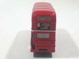 Best of British TC 35883 Route Master Double Decker Bus Red Pullback Friction Motorized Die Cast Toy Car Vehicle