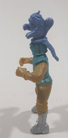 Knight with Foo Dog Lion Helmet 3 1/8" Tall Toy Figure