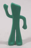 Prema Toy Gumby and Friends Green Bendable Rubber Gumby 2 3/4" Tall Toy Figure