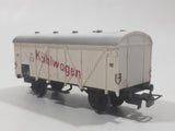 Marklin HO Scale DB 327154 Tko 02 Kuhlwagen Reefer Box Car White Plastic and Metal Train Car Vehicle Made in Germany