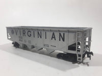 Tyco HO Scale Virginia VGN 2610 Hopper Car Grey Silver Metal Train Car Vehicle Missing One Set of Wheels