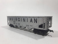 Tyco HO Scale Virginia VGN 2610 Hopper Car Grey Silver Metal Train Car Vehicle Missing One Set of Wheels