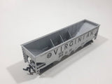 Tyco HO Scale Virginia VGN 2610 Hopper Car Grey Silver Metal Train Car Vehicle
