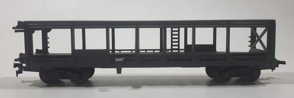 Lima HO Scale Car Transporter Auto Hauler Grey Plastic Train Car Vehicle Made in Italy