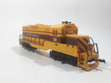 Cox Diesel Locomotive Engine Big Pine Lumber Co 14 Yellow Plastic and Metal Train Vehicle