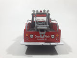 Crown Premiums Limited Edition Snap on Tools 1955 Chevy Tow Truck Big Al's Towing Red and White Die Cast Toy Car Vehicle with Opening Doors and Hood Missing Parts