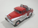 Crown Premiums Limited Edition Snap on Tools 1955 Chevy Tow Truck Big Al's Towing Red and White Die Cast Toy Car Vehicle with Opening Doors and Hood Missing Parts