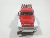 Crown Premiums Limited Edition Snap on Tools 1955 Chevy Tow Truck Big Al's Towing Red and White Die Cast Toy Car Vehicle with Opening Doors and Hood Missing Parts