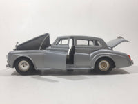 Polistil S 34 Rolls Royce Silver Cloud 1/30 Scale Die Cast Toy Car Vehicle with Opening Doors, Hood, and Trunk Missing Parts