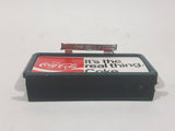 Life-Like Enjoy Coca Cola It's the real thing. Coke. Light Up Green Plastic Billboard Advertising Sign 1 7/8" x 3 1/8"