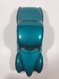 ERTL American Muscle Street Rods 1940 Ford Coupe Teal Green 1/18 Scale Die Cast Toy Car Vehicle with Opening Hood and Doors Missing Side Mirrors