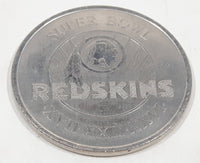2001 2002 Budweiser NFL Football Super Bowl World Champions Washington Red Skins XVII XXII XXVI 1 3/8" Diameter Metal Coin Token