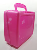 1998 Thermos Mattel Barbie Bright Hot Pink Plastic Lunch Box