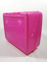 1998 Thermos Mattel Barbie Bright Hot Pink Plastic Lunch Box