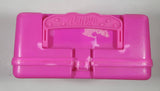 1998 Thermos Mattel Barbie Bright Hot Pink Plastic Lunch Box