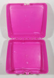 1998 Thermos Mattel Barbie Bright Hot Pink Plastic Lunch Box