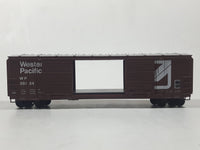 Athearn Western Pacific WP 38134 Box Car Brown Plastic Model Train Car Vehicle In Box