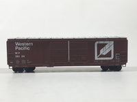 Athearn Western Pacific WP 38134 Box Car Brown Plastic Model Train Car Vehicle In Box