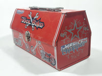 2005 Discovery Communications American Chopper Custom Motorcycles Tool Bike Tin Metal Lunch Box with Wrench Handle