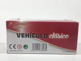 Playjocs Vehiculo Clasico Citroen 2CV Dark Red and Black 4 1/2" Long Die Cast Toy Car Vehicle New in Box