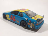 1997 Revell NASCAR #46 Wally Dallenbach Woody Woodpecker Chevy Monte Carlo Blue and Yellow 1/24 Scale Die Cast Toy Car Vehicle