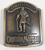 Original Captain Morgan Rum Rhum "And The Legend Lives On" Metal Belt Buckle