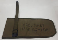 Vintage WWII Jeep BG-108 Bag Mast Base Antenna Cover Bag