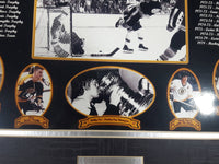 Bobby Orr Career Highlights with Boston Bruins Pin 14" x 15" No Frame